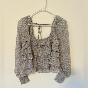 ASTR Ruffle Shirt